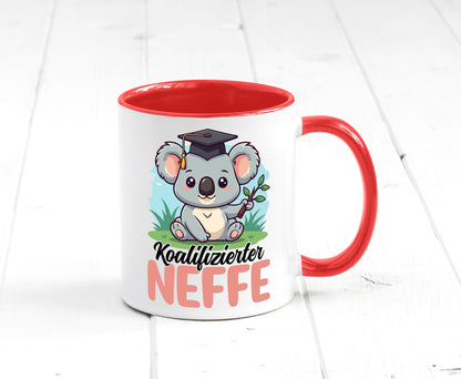 Koalifizierter Neffe | Familie Bruder Bester Onkel Geschenkidee Humor Tasse