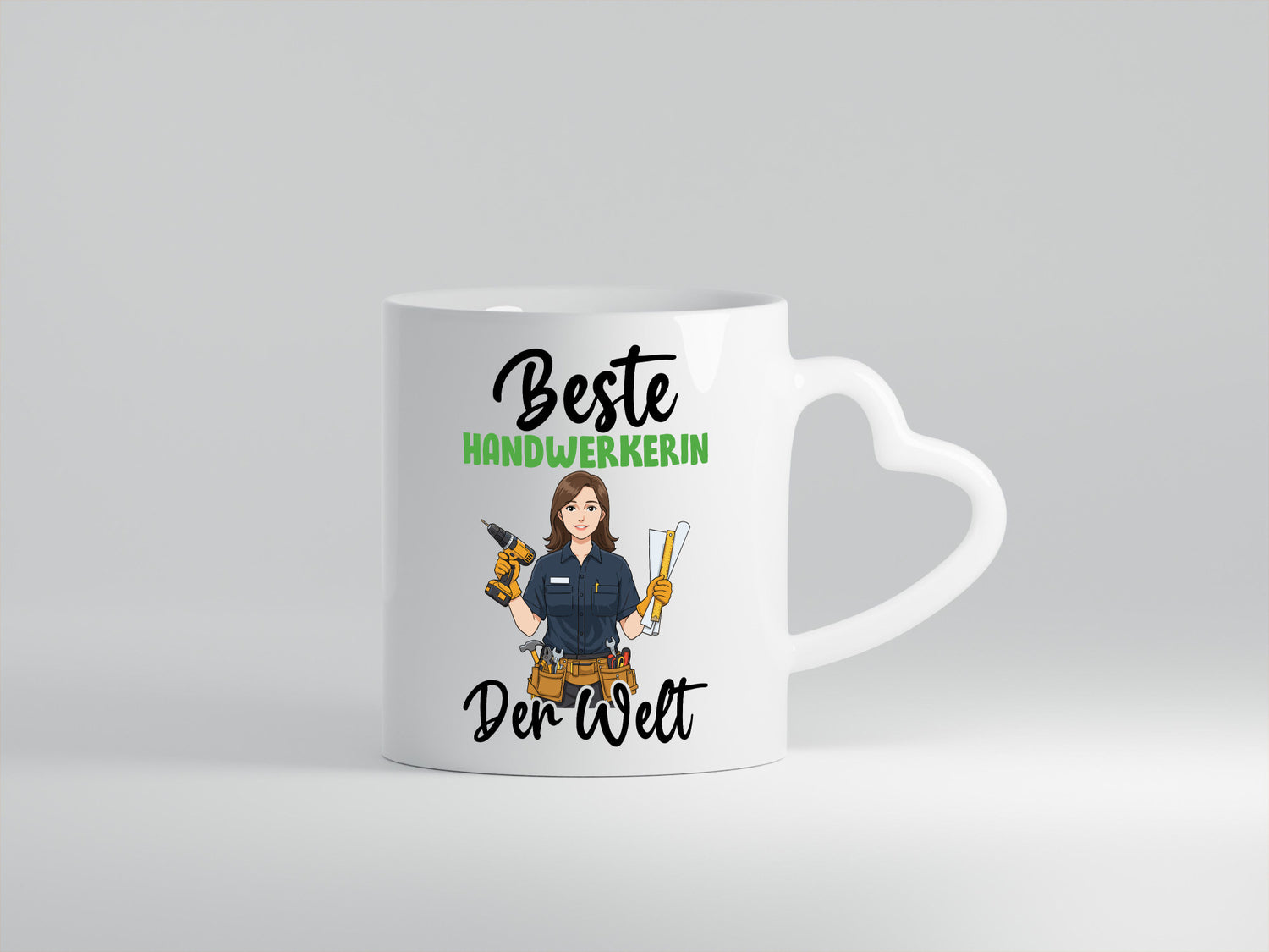 Beste Handwerkerin | Handwerkerinnen v2 Humor Geschenkidee Tasse
