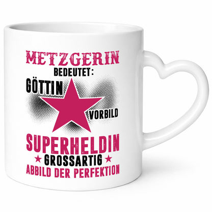 Bedeutung von Metzgerin | Fleischerin Geschenk Humor Geschenkidee lustiger