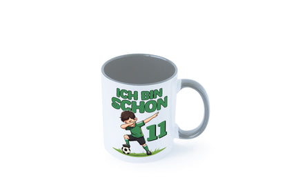 11. Geburtstag | 11 Jahre Fußballer Geschenkidee Humor Tasse