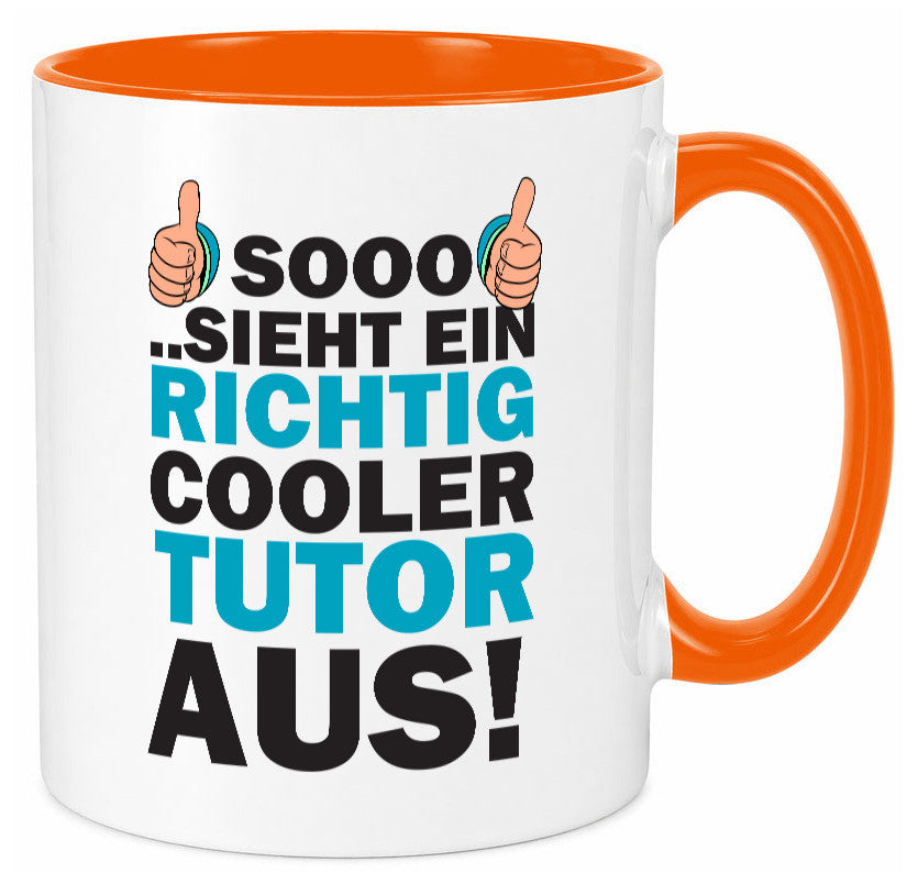 Cooler Tutor | Nachhilfe Tasse Lehrer Tutoren lustig Humor Geschenkidee Geschenk