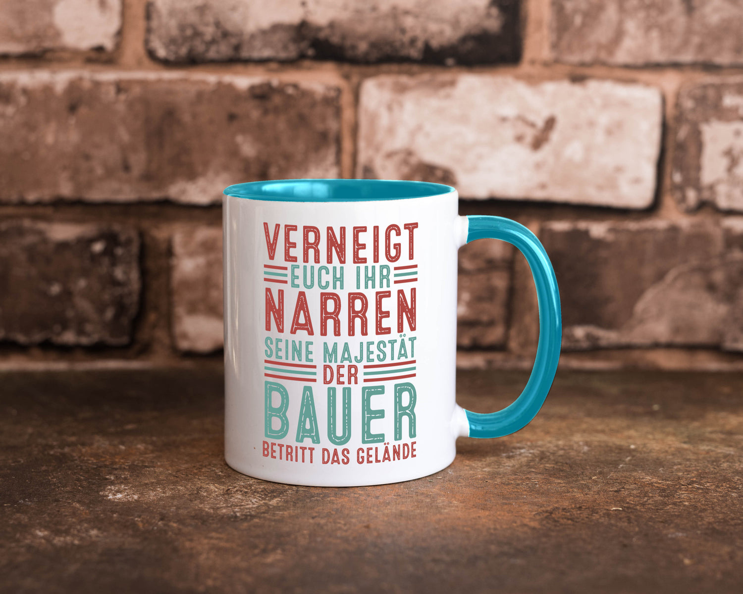 Verneigt euch: Bauer | Bauernhof Landwirtschaft v2 lustig Humor Geschenkidee