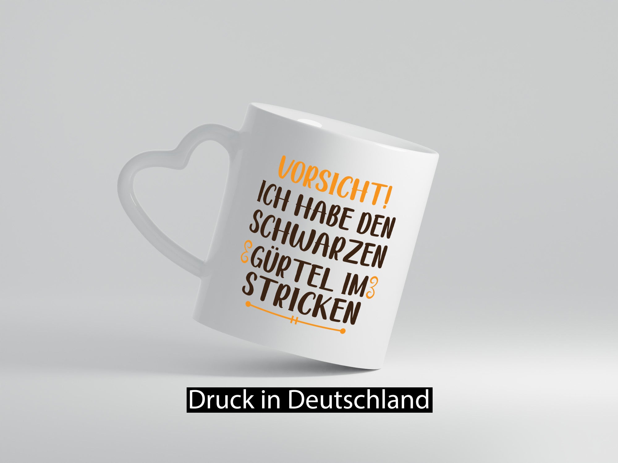 Schwarzen Gürtel im Stricken | Stricknadel lustiger Spruch Geschenk Humor