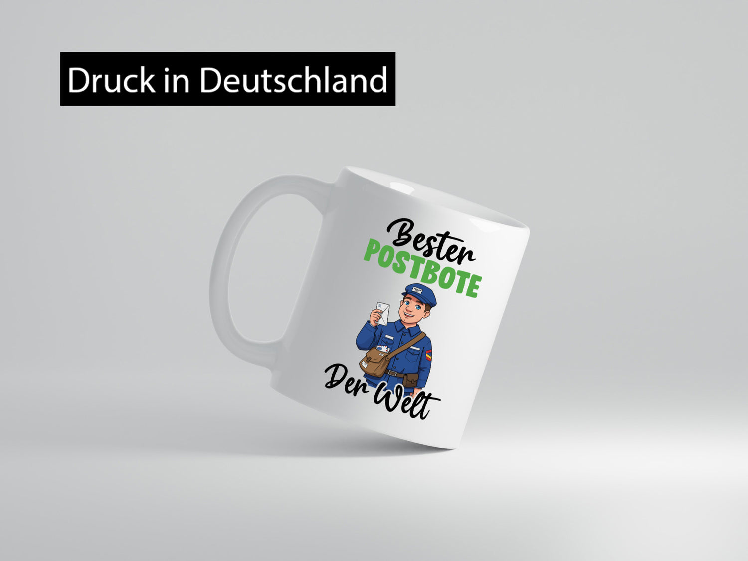 Bester Postbote | Beruf Post Briefträger v2 lustiger Spruch Geschenk Arbeit