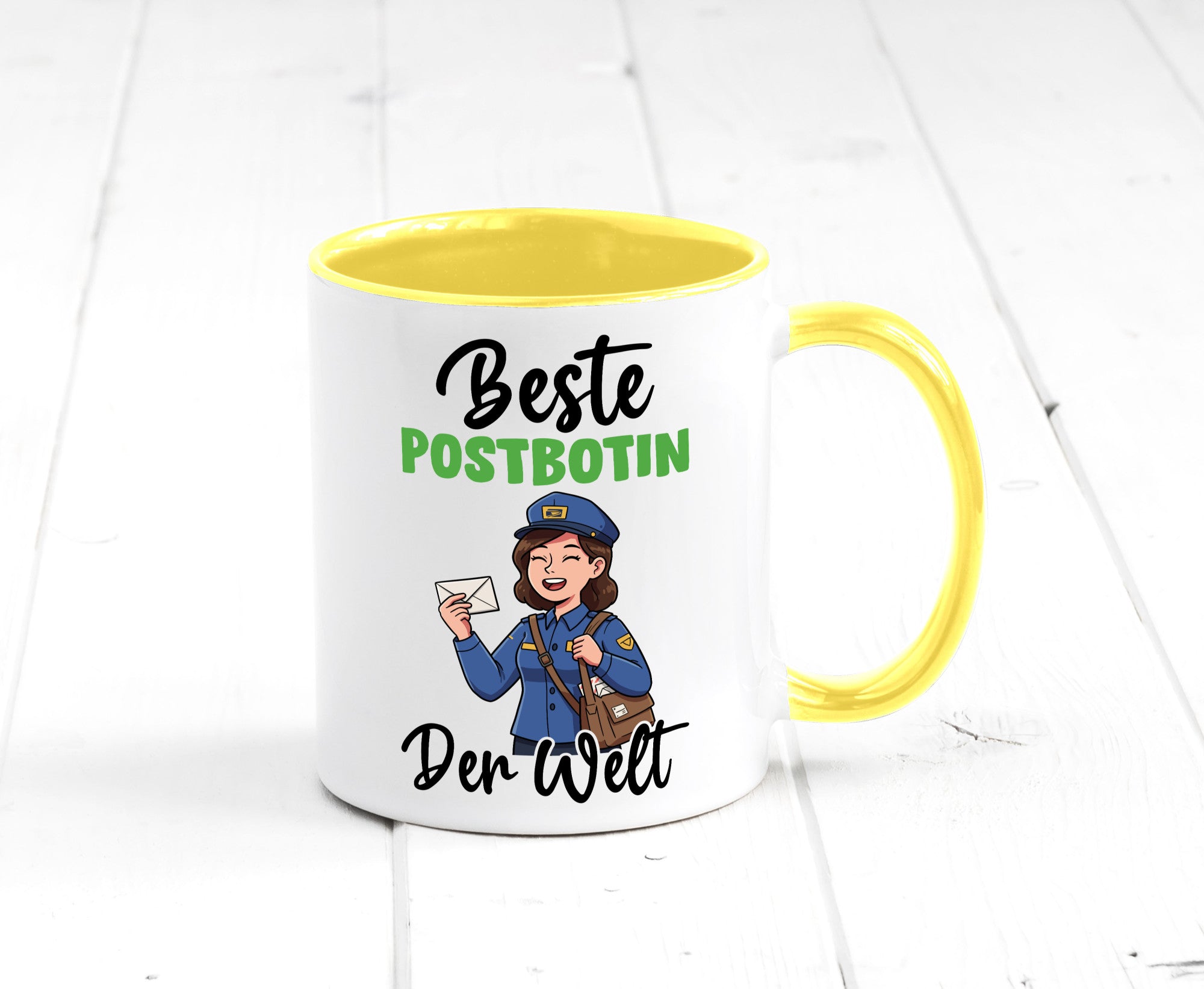 Beste Postbotin | Beruf Post Briefträger v2 lustig Arbeit Kollegen Büro