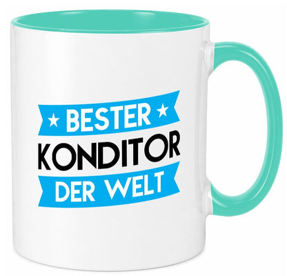 Bester Konditor | Konditorei Geschenk Humor Geschenkidee lustiger Spruch Tasse