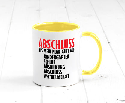Abschluss Bachelor Geschenkidee Humor Tasse