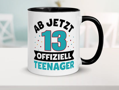 13. Geburtstag | Mädchen Tasse Teenager Spruch vl4 Humor Geschenkidee