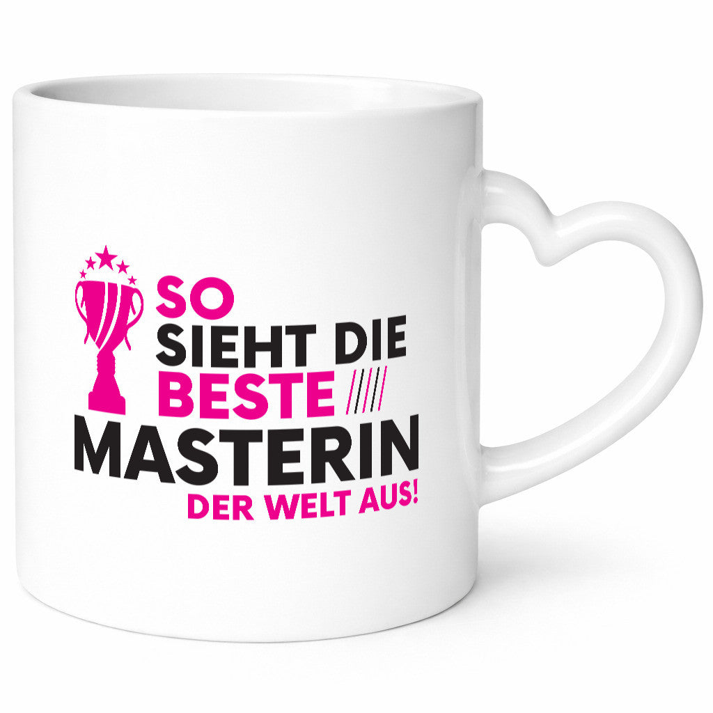 Die Weltbeste Masterin | Student Uni Master Studium Humor Geschenkidee Tasse