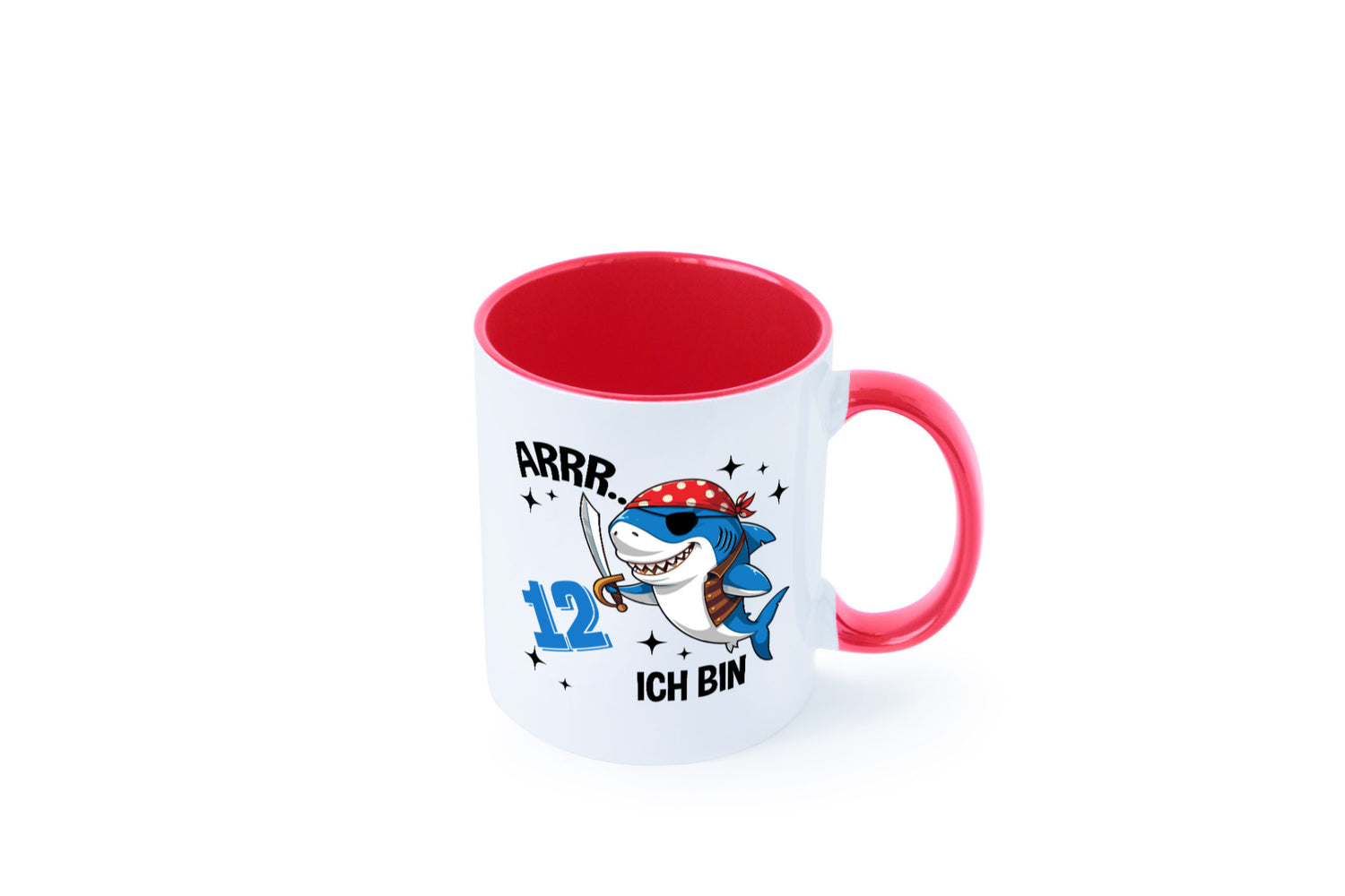 12. Geburtstag | 12 Jahre Arr Pirat Hai Piraten Geschenk Geschenkidee lustiger