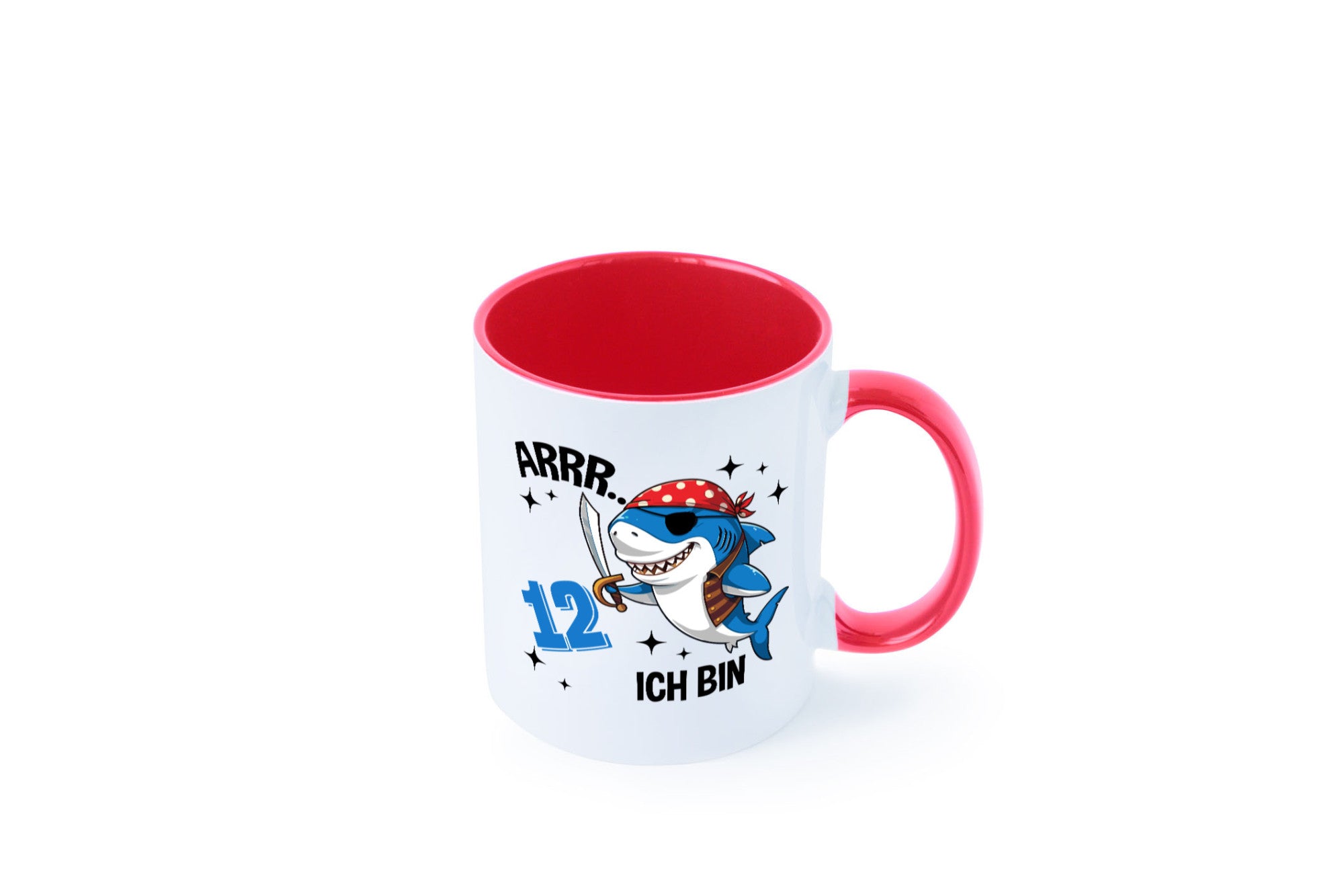 12. Geburtstag | 12 Jahre Arr Pirat Hai Piraten Geschenk Geschenkidee lustiger