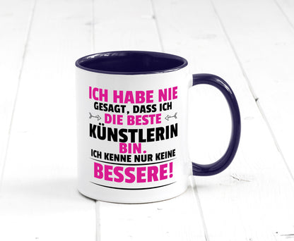 Die Beste Künstlerin| Spruch lustig | Kunst Geschenk Humor Geschenkidee