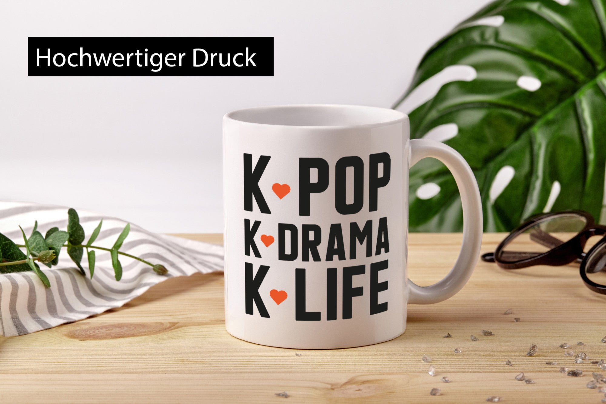 K-Pop Tasse | Pop Musik Jugendliche Mädchen lustiger Spruch Geschenk Humor