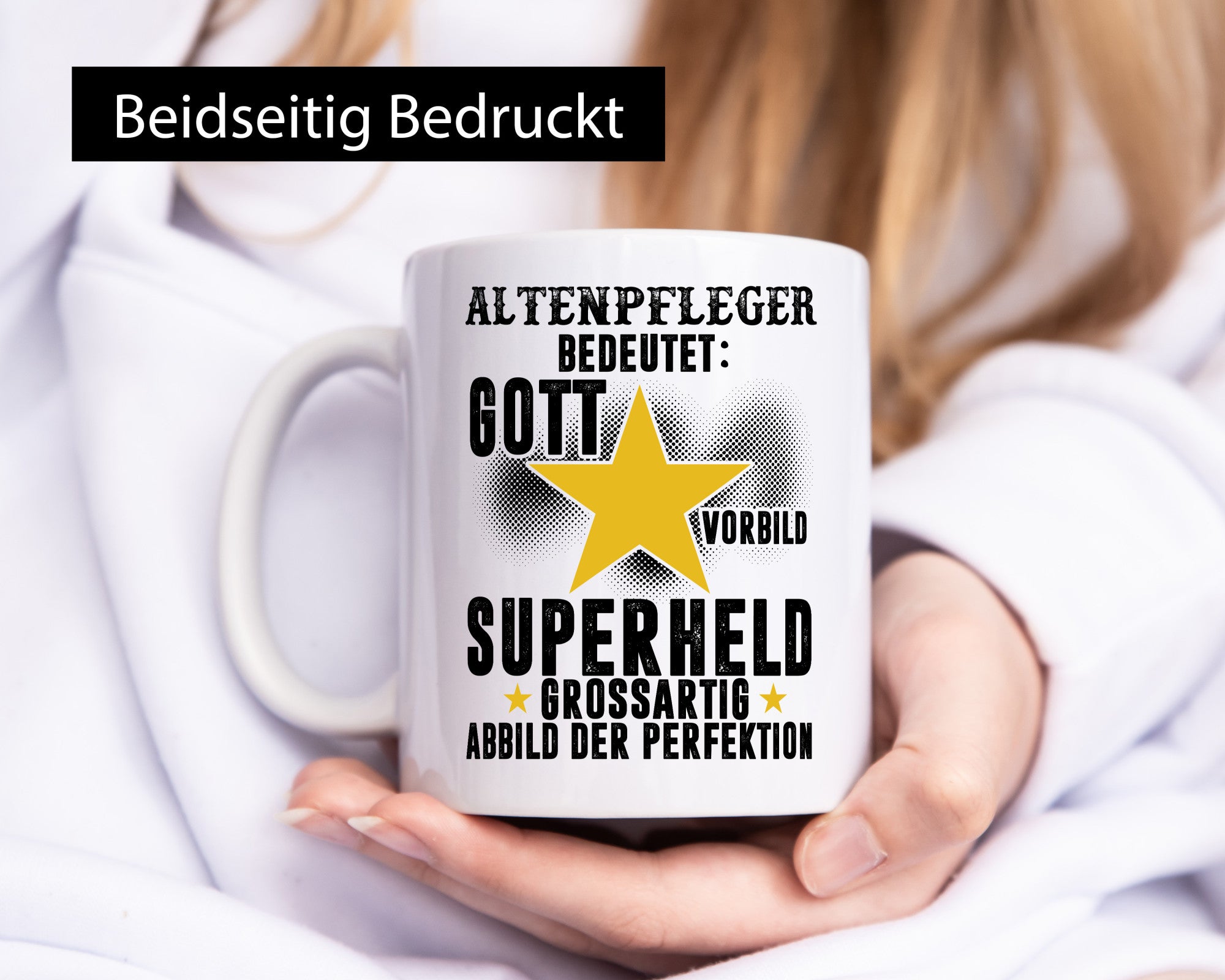 Bedeutung von Altenpfleger | Pflegepersonal Altenheim Geschenk Humor