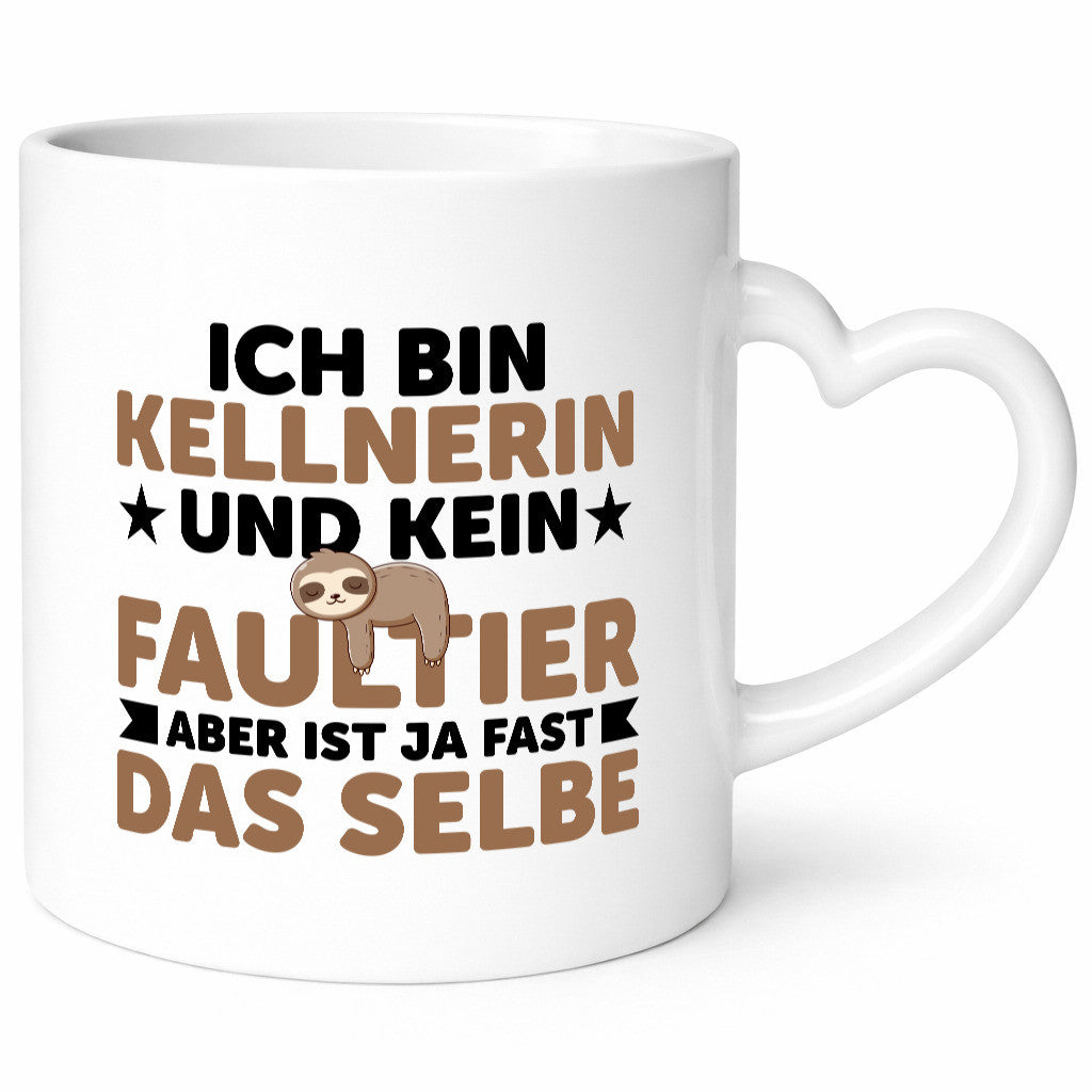 Ich bin kein Faultier: Kellnerin | Beruf kellnern lustiger Spruch Geschenk