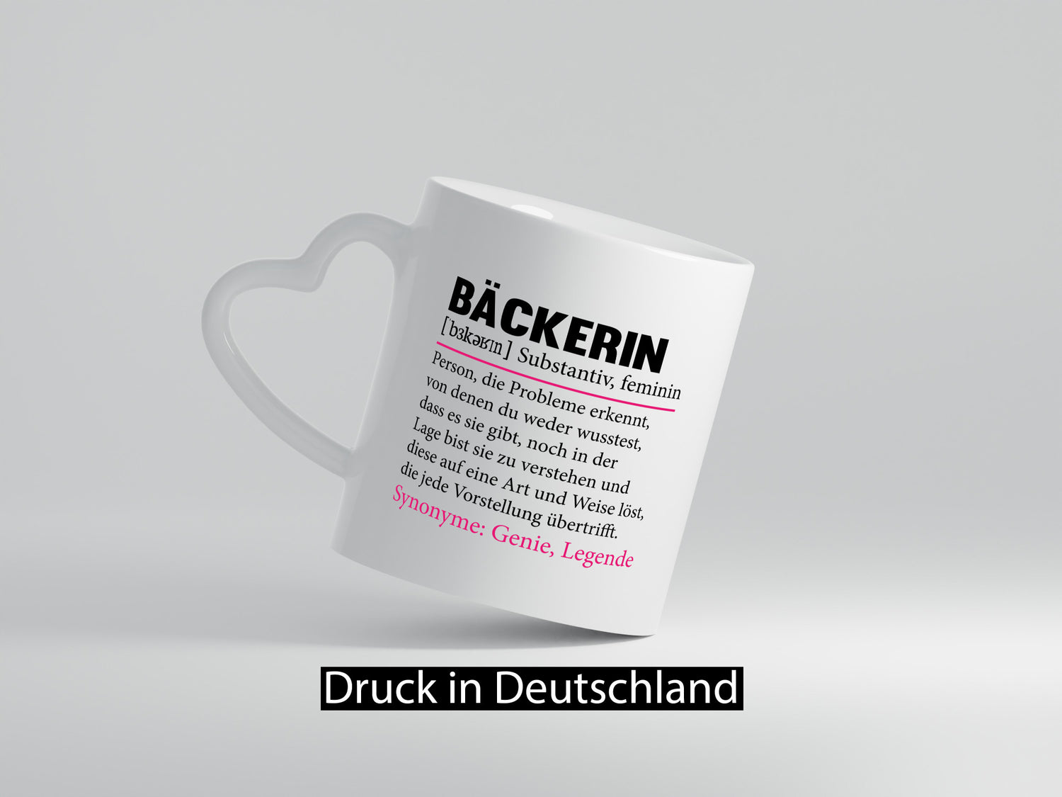 Bäckerin | Bäckerei Frauen Beruf Backen Geschenkidee Arbeit Kollegen Büro Humor