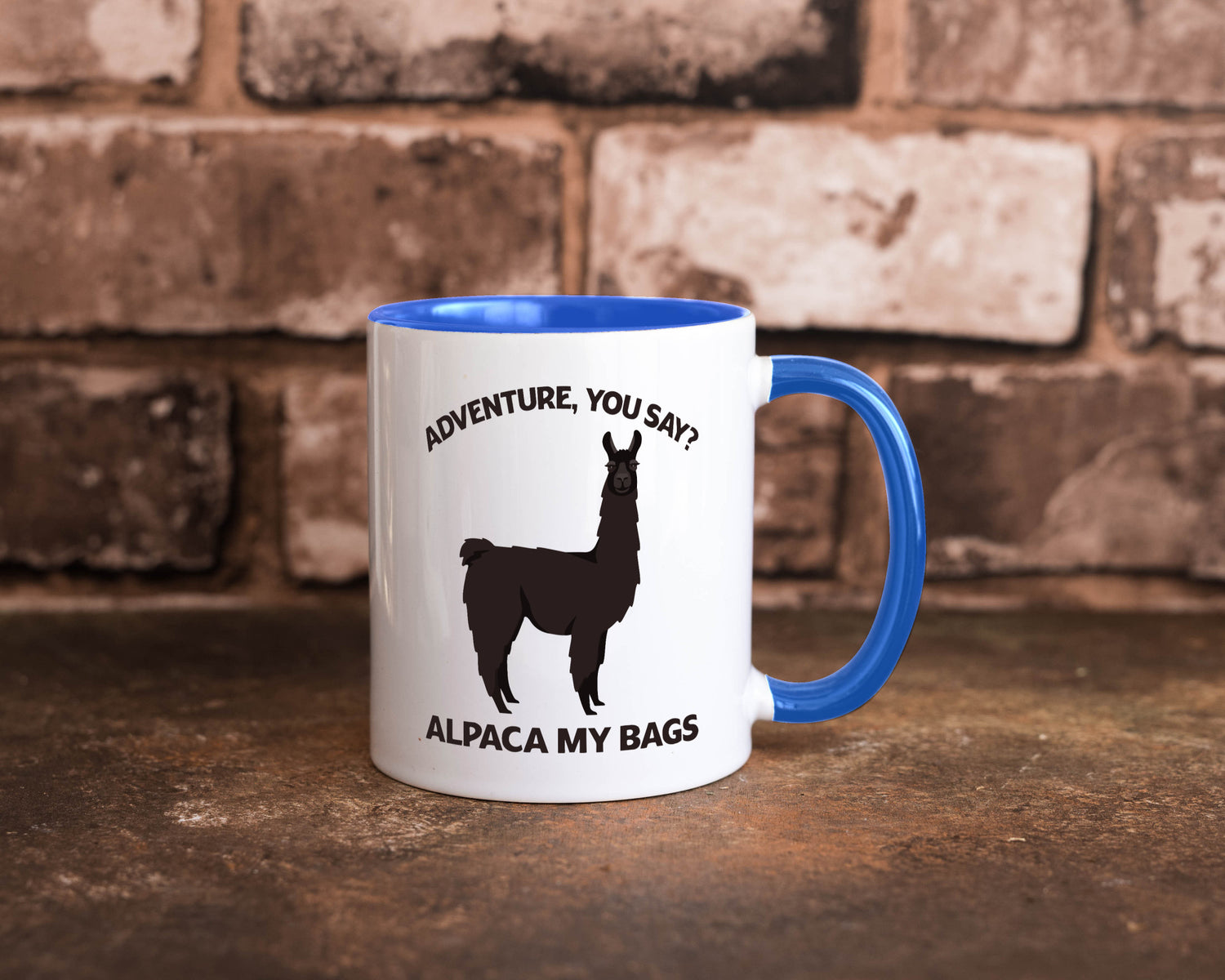 Adventure, Alpaca | Humor Geschenkidee Tasse
