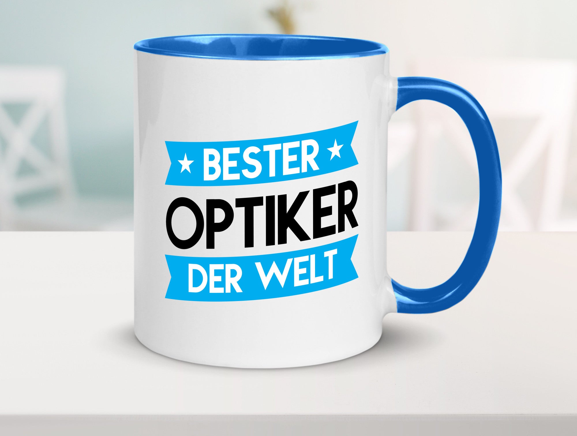 Bester Optiker | Augenoptiker Geschenkidee Humor Tasse