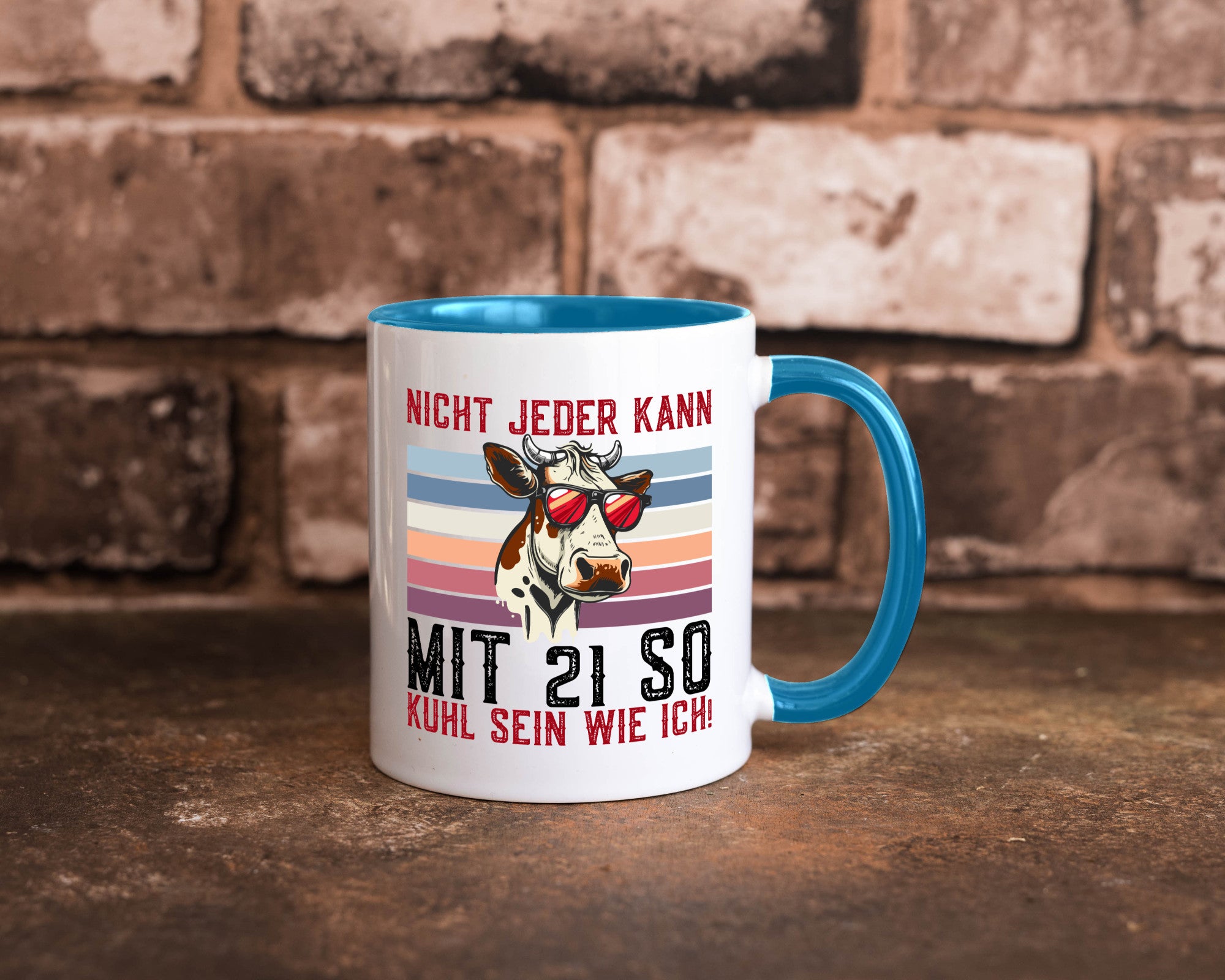 Mit 21 so gut aussehen | 21. Geburtstag Landwirt Bauer v2 Humor Geschenkidee