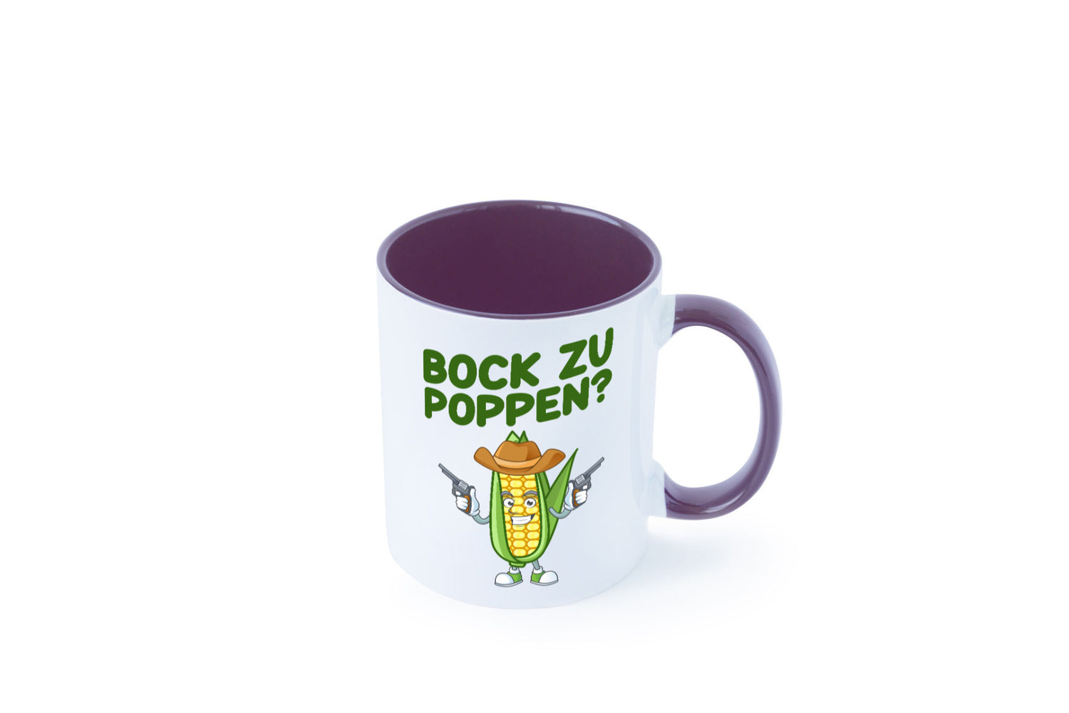 Bock auf Poppen | Mais Lustig Geschenk Humor Geschenkidee lustiger Spruch Tasse