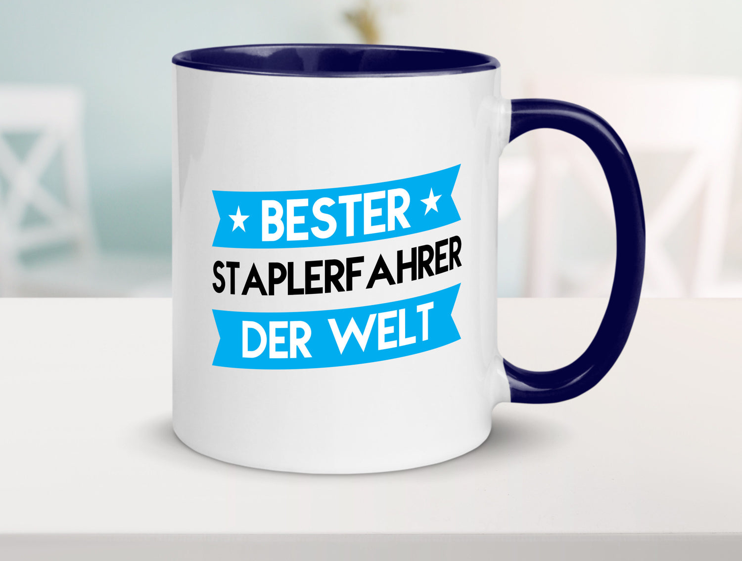 Bester Staplerfahrer | Gabelstapler Fahrer Geschenkidee Humor Tasse