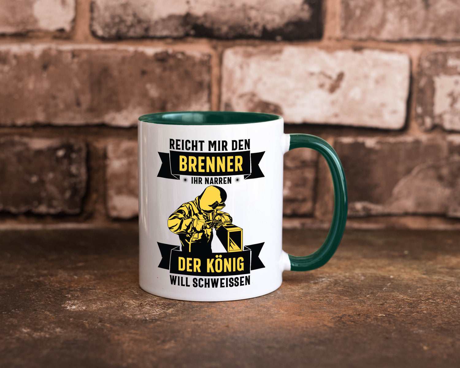 König will schweissen | Schweisser Sterne lustiger Spruch Geschenk Humor