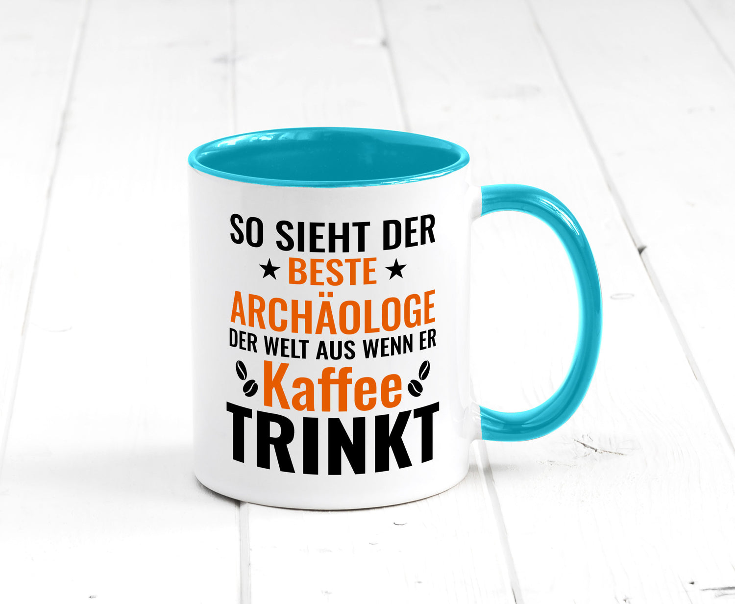 Kaffee trinkt: Archäologe | Archäologie Forscher lustig Humor Geschenkidee