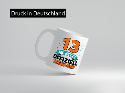 13. Geburtstag | Mädchen Tasse Teenager Spruch vl2 Geschenk Geschenkidee