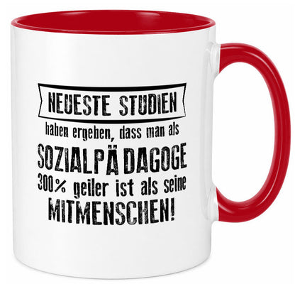 Neuste Studien: Sozialpädagoge | Pädagoge Geschenk Humor Geschenkidee lustiger