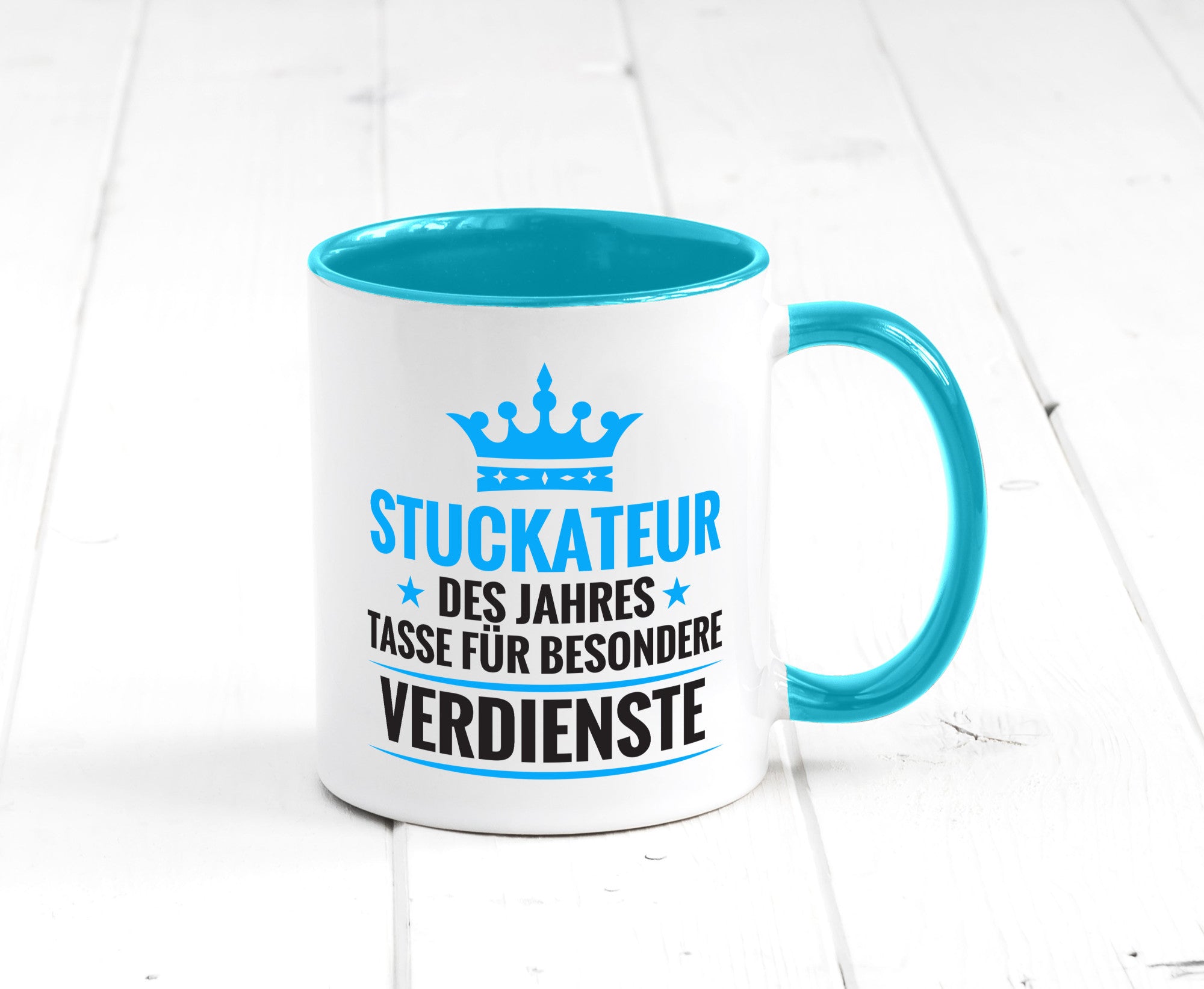 Besonderer Verdienst: Stuckateur | Innenausbau Beruf lustiger Spruch Geschenk