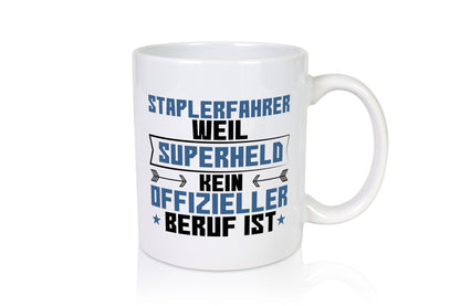 Superheld Staplerfahrer | Gabelstapler Fahrer lustiger Spruch Geschenk Humor