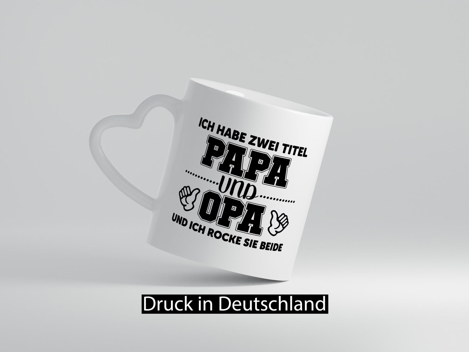 Ich hab 2 Titel | Großvater Papa cooler Opa Geschenk Familie Geschenkidee