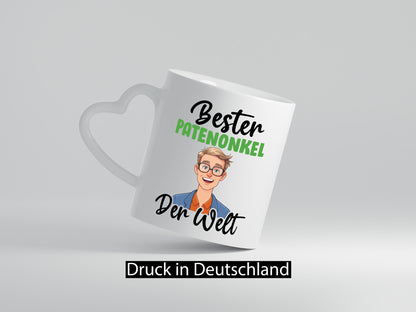 Bester Patenonkel | Onkel Lustiger Spruch Geschenk Humor Geschenkidee Tasse