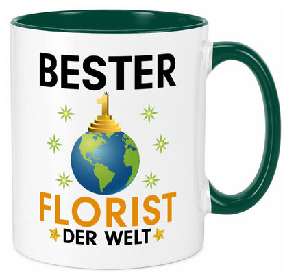 Welt Bester Florist | Blumen Verkäufer Humor Geschenkidee Tasse