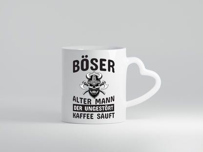 Böser alter Mann | Männer Humor Kaffeetrinker Spruch Geschenkidee Tasse
