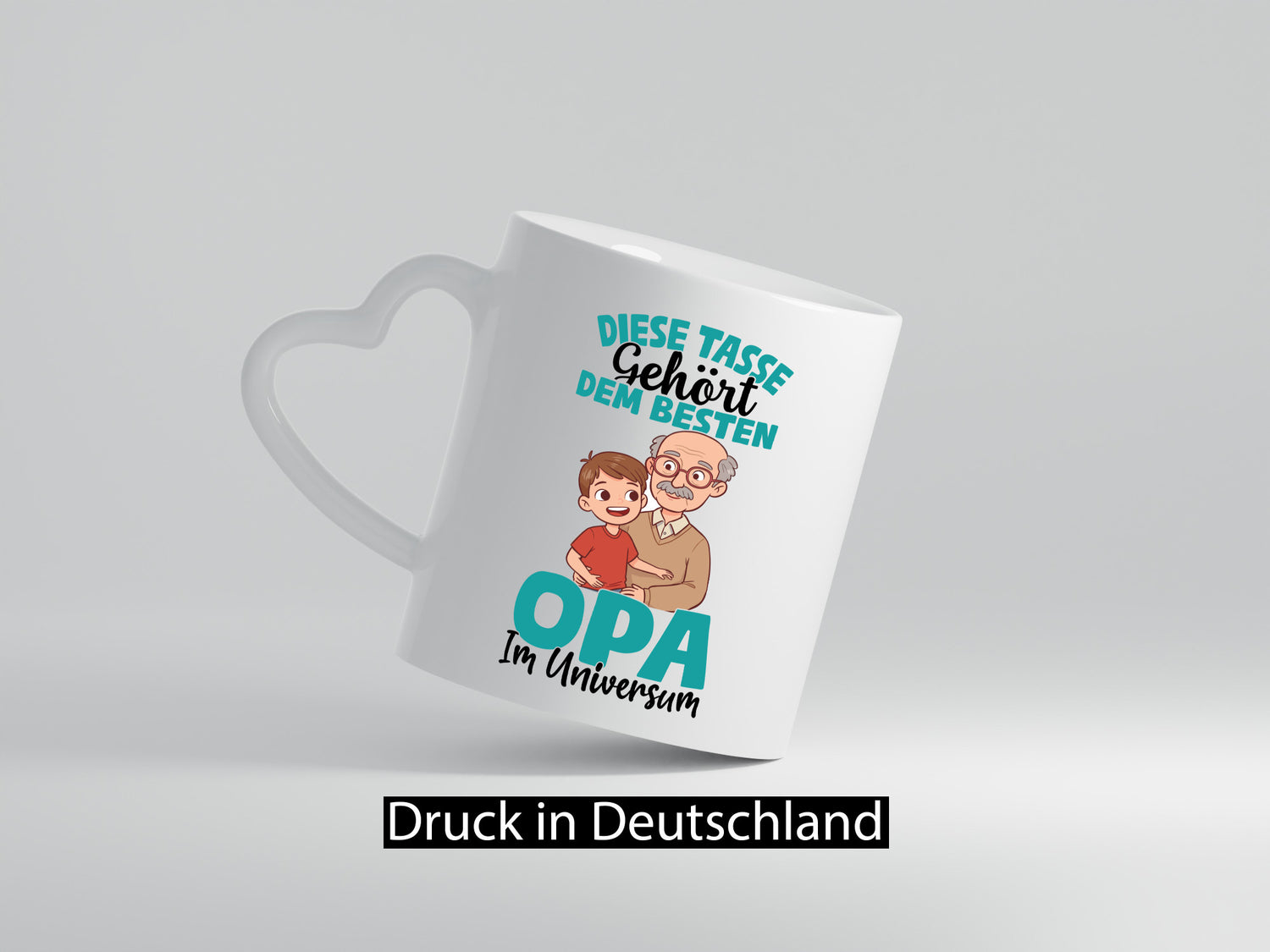 Im Universum: Opa | Großvater Enkel Familie Geschenk Geschenkidee lustiger