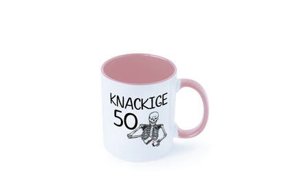 50. Geburtstag | Alt Knackig und Geschenk Geschenkidee lustiger Spruch Tasse