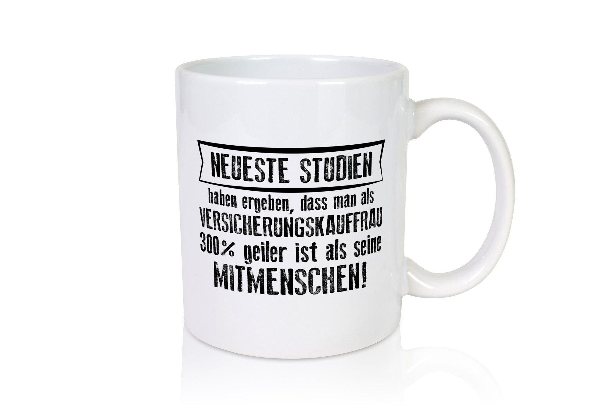 Latest Studies: Insurance Broker | Businesswoman Gift Idea Humor Mug