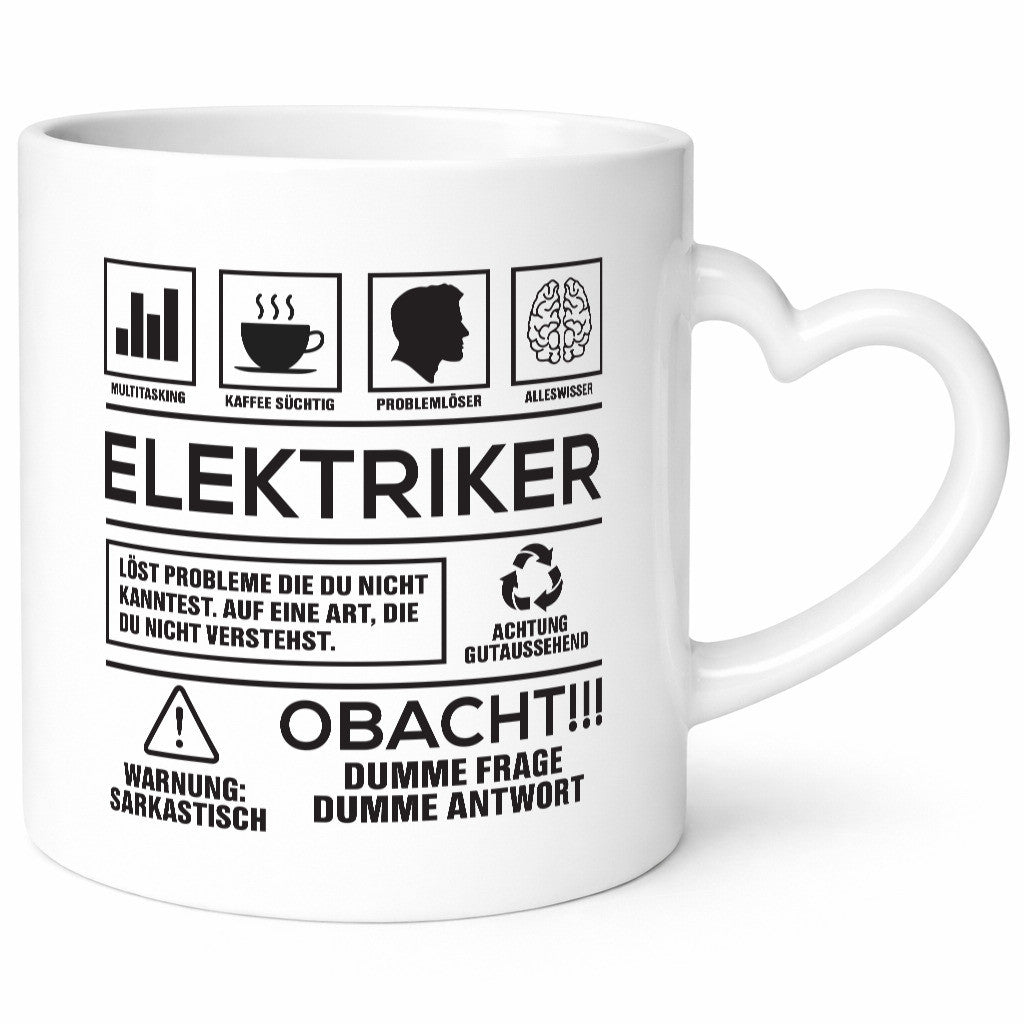 Achtung Probleme Elektriker | Elektronik Elektrotechnik Geschenk Humor