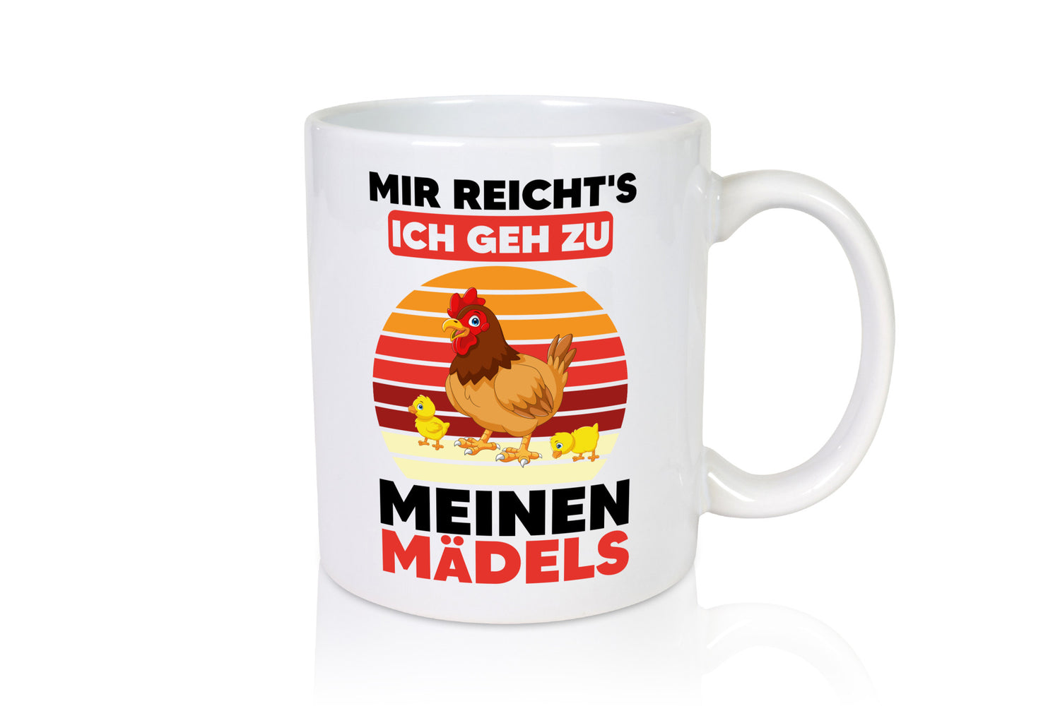 Ich geh zu meinen Mädels | Hühner Retro Vintage Landwirt Geschenk Humor