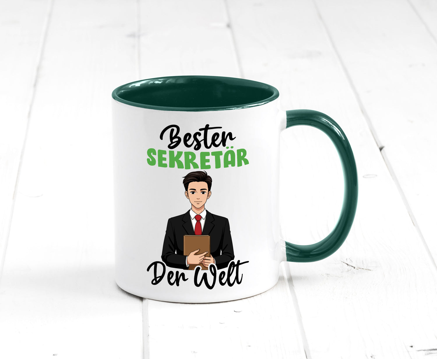Bester Sekretär | Büro v2 lustiger Spruch Geschenk Arbeit Kollegen Tasse