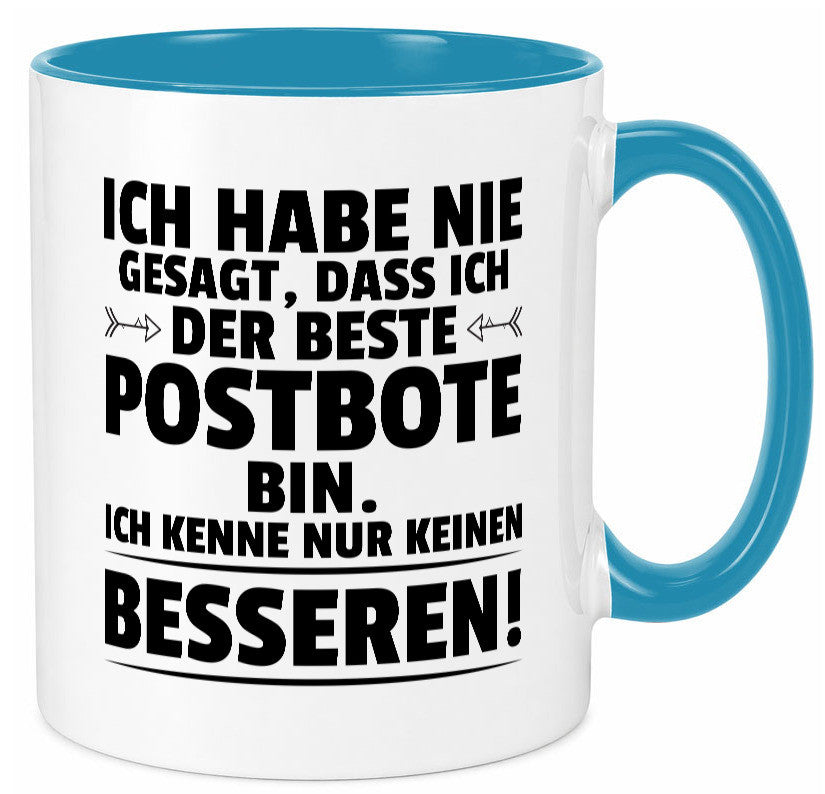 Der Beste Postbote | Beruf Post Briefträger lustig Arbeit Kollegen Büro Tasse