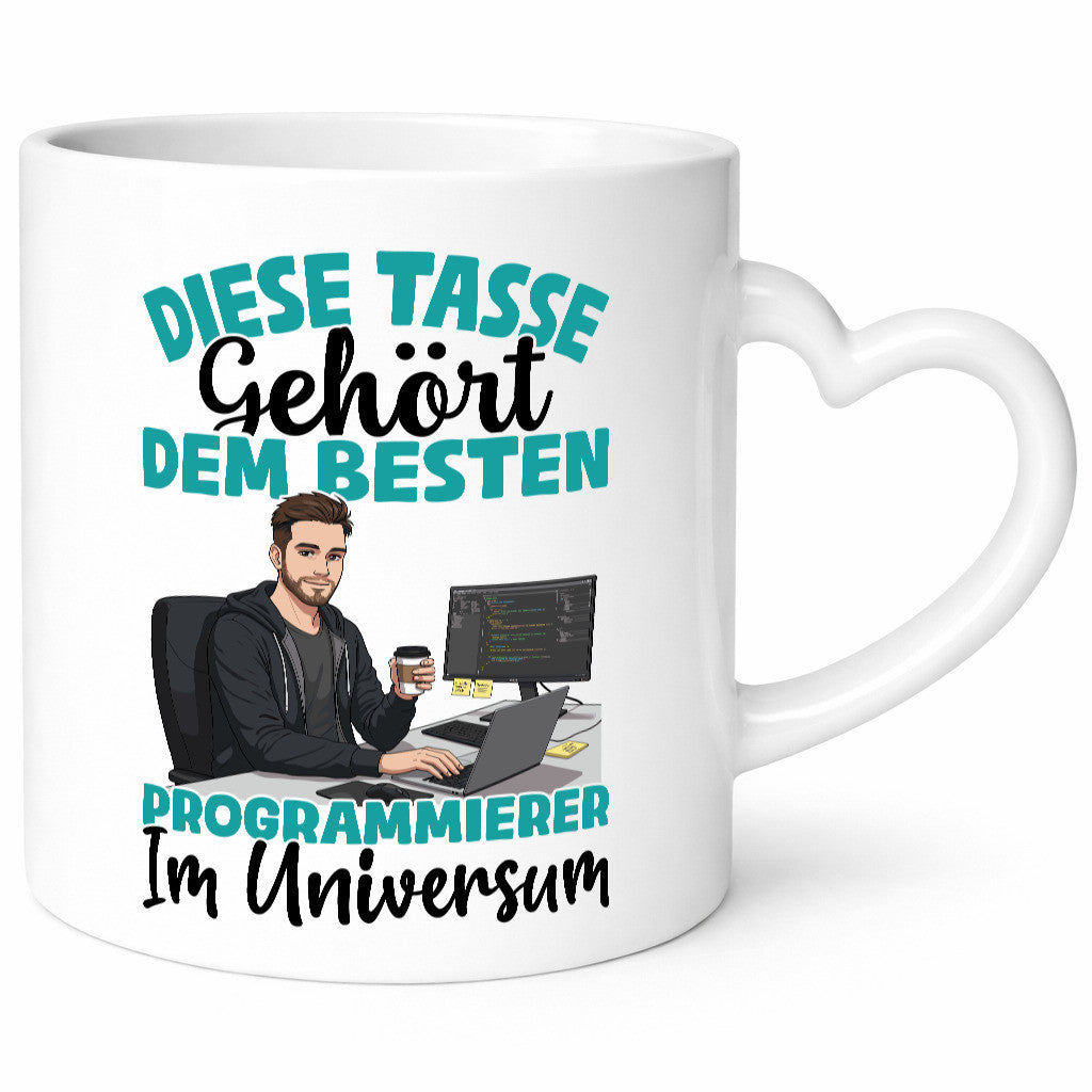 Im Universum: Programmierer | Software Entwickler Humor Geschenkidee Tasse