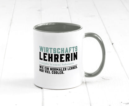 Wirtschaftslehrerin | Unterricht Lieblingslehrerin lustig Humor Geschenkidee