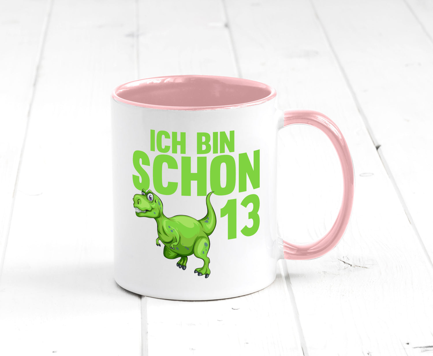 13. Geburtstag | 13 Jahre Dino Dinosaurier Humor Geschenkidee Tasse