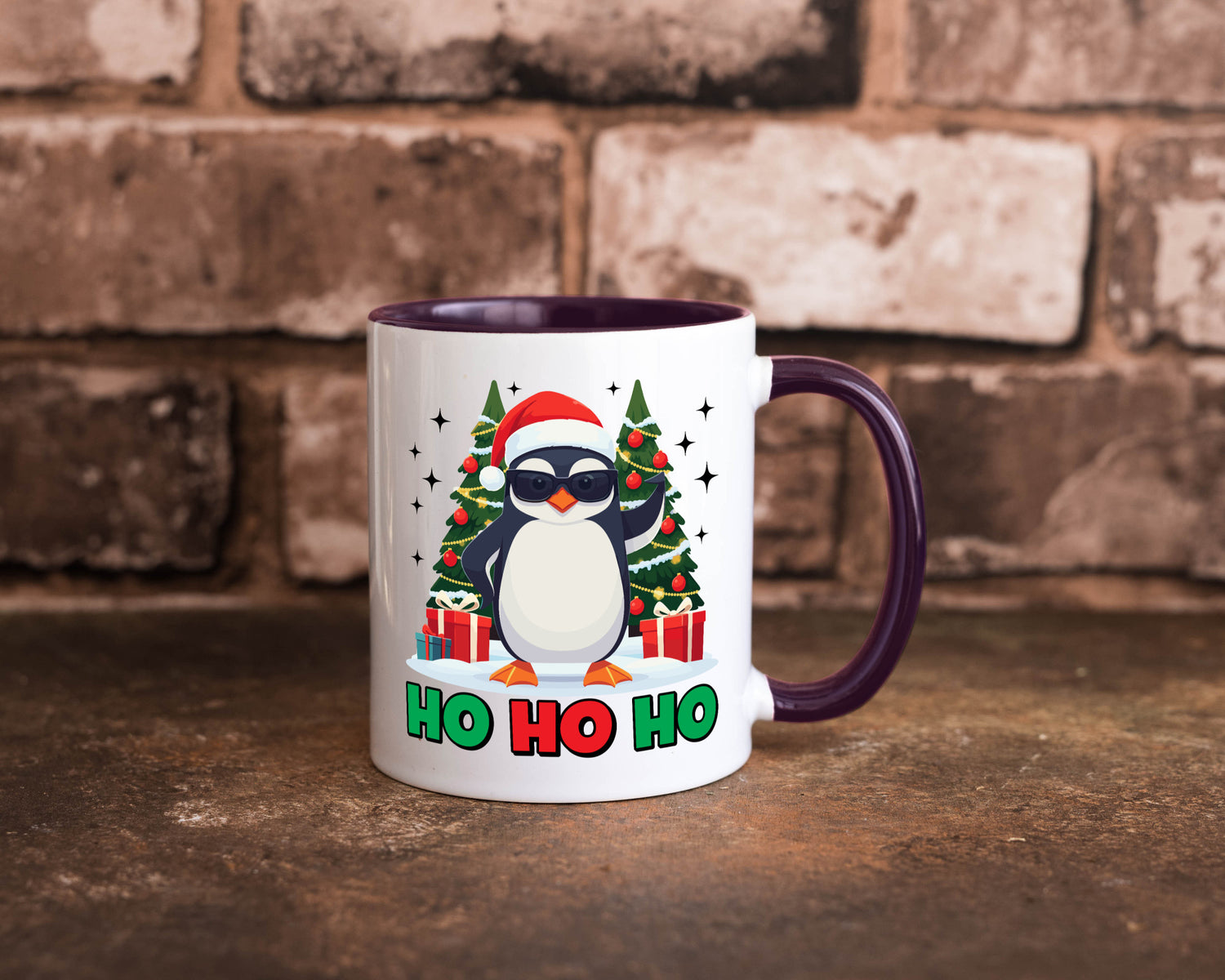 Ho | Weihnachts Pinguine Weihnachten lustig Humor Geschenkidee Geschenk Tasse