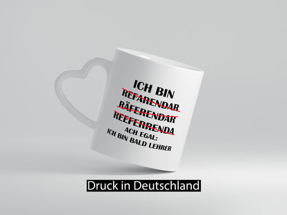 Ich bin bald Lehrer | Rechtschreibfehler lustig Humor Geschenkidee Geschenk