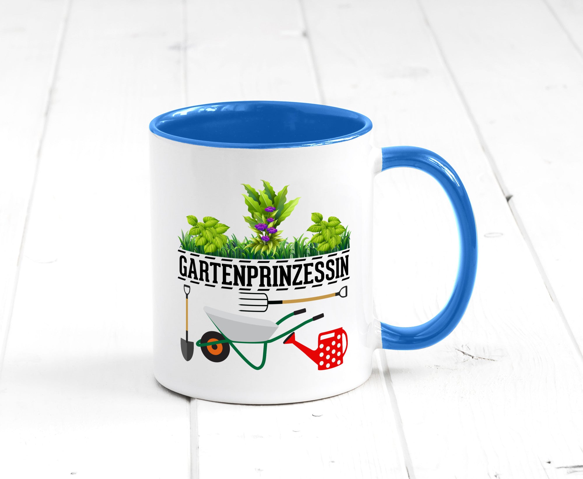 Gartenprinzessin | Gärtnerin Gartenliebhaber Geschenk Humor Geschenkidee