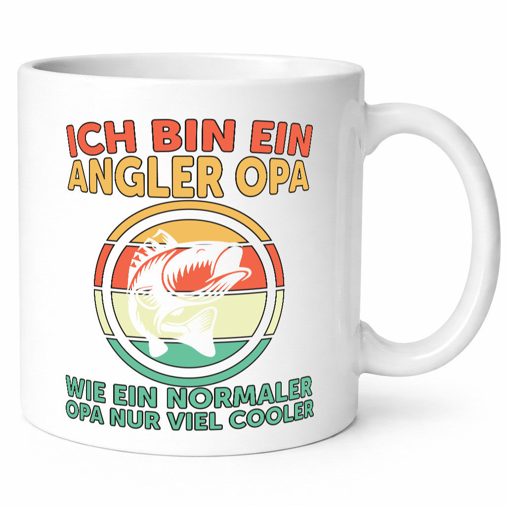 Angler Opa, wie normal, nur cooler | Fisch Geschenk Familie Geschenkidee