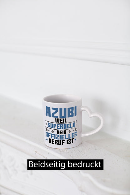 Superheld Azubi | Ausbildung Lehre Lehrling lustig Humor Geschenkidee Geschenk